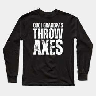 Axe Throwing Long Sleeve T-Shirt